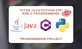 tutor java python cpp and c programming