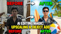 replace the background, enhance, restore, and fix your image