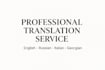 provide accurate translation and fast data entry services