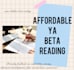 beta read your ya novel and provide a reader report