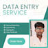 do fast accurate data entry typing and PDF to word conversion