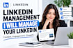 do full linkedin management for you