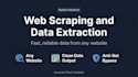 do web scraping and data extraction using python