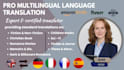 edit, proofread, format and translate french, spanish, chinese, german