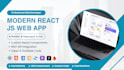 build a responsive reactjs website with tailwindcss and rest API