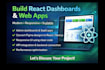react dashboards and web apps