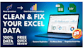 clean and format your excel or CSV data fast