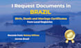 request documents from brazilian notary