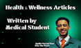 write a research backed health and wellness article