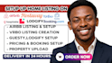 setup airbnb lisiting, vrbo, guesty, lodgify, hostaway booking com listings