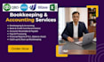 do accurate bookkeeping in quickbooks online and xero with reconciliation