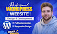 be your full stack website developer, wordpress website that load fast with SEO
