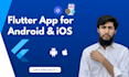 develop a flutter app for android and ios using flutter and dart