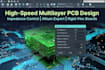 design high speed multilayer pcb with impedance control in altium rigid flex pcb