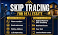 do bulk skip tracing for real estate