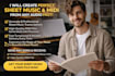 create accurate sheet music and midi from any audio fast