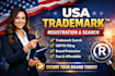 do a usa trademark registration and search