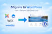 convert or migrate website from joomla drupal lovable weebly or wix to wordpress