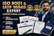 do iso 9001 and iatf 16949 internal auditor and quality documentation