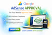 get your website approved by google adsense fast
