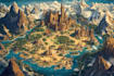 do fantasy maps and city maps