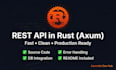 build a rest API in rust using axum