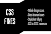 discover any website CSS issues