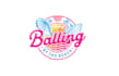 design balling beach basketball tournament logo