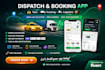 develop custom taxi trucking logistics dispatch booking app