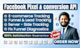 fix setup meta pixel, facebook capi, ga4 server side tracking via GTM