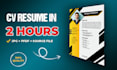 design a professional job winning resume or cv bio data