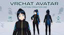 create custom 3d vrchat avatar 3d vtuber model custom vrchat avatar vroid studio