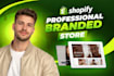 setup profitable shopify website or shopify store design