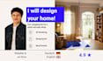 design your interior space with realistic 3d renders and shopping list