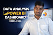 create professional excel dashboard and data analysis