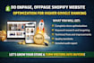 do onpage, offpage shopify website SEO optimization for higher google ranking