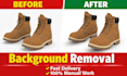 do professional background removal and photo cut out