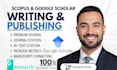 write and publish research article in scopus writing, google scholar citations