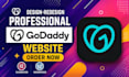 design godaddy website redesign godaddy website on godaddy website builder
