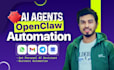 build a personal openclaw ai agent for business automation