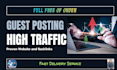 skyrocket your SEO with general guest post backlinks
