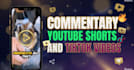 create edit youtube tiktok commentary videos