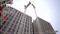 create 3d construction sequence animation building construction process video