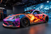 wrap the car wrapping with itasha decal vector design