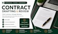 draft and review professional business contracts and agreements