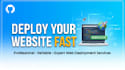 deploy your website online using github pages fast