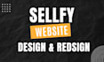 do sellfy website design store design redesign shopify store design