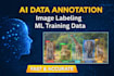 annotate, label and tag data for ai, ml and computer vision projects