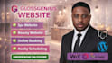 do spa beauty salon website, acuity scheduling glossgenius online booking on wix