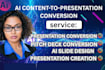 convert your document into a professional ai presentation using gamma